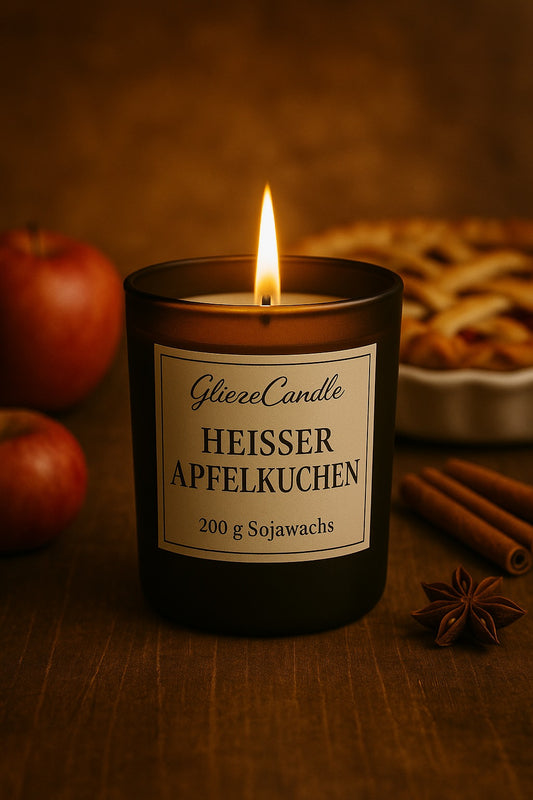 Heißer Apfelkuchen